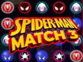 Παιχνίδι Spider-man Match 3 σε απευθείας σύνδεση