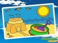 Παιχνίδι Σελίδες ζωγραφικής το καλοκαίρι σε απευθείας σύνδεση
