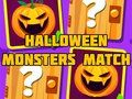 Παιχνίδι Halloween Monsters Match σε απευθείας σύνδεση