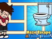 Παιχνίδι Maze Escape τουαλέτα βιασύνη σε απευθείας σύνδεση