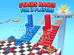 Παιχνίδι Stairs Races For 2 Players σε απευθείας σύνδεση