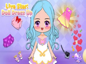 Παιχνίδι Live Star Doll Dress Up σε απευθείας σύνδεση