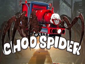 Παιχνίδι Choo Choo Spider Monster Train σε απευθείας σύνδεση