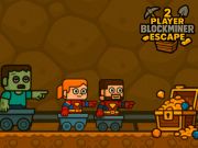 Παιχνίδι 2 Player Blockminer Escape σε απευθείας σύνδεση