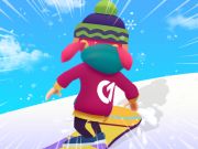 Παιχνίδι Πάρτι παιχνιδιού snowboard σε απευθείας σύνδεση
