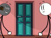 Παιχνίδι Πόρτες και νησί Stickman σε απευθείας σύνδεση
