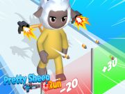 Παιχνίδι Pretty Sheep Run σε απευθείας σύνδεση