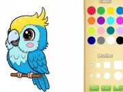 Παιχνίδι Βιβλίο ζωγραφικής Kawaii Animal σε απευθείας σύνδεση
