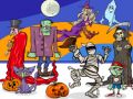 Παιχνίδι Βρείτε 5 Διαφορές Halloween σε απευθείας σύνδεση