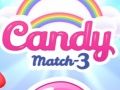 Παιχνίδι Candy Match 3 σε απευθείας σύνδεση