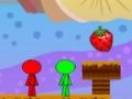 Παιχνίδι Stickman Αδέλφια Στο Νησί Φρούτων 2 σε απευθείας σύνδεση