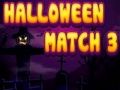 Παιχνίδι Halloween Match 3 σε απευθείας σύνδεση