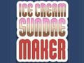 Παιχνίδι Δημιουργός παγωτού sundae σε απευθείας σύνδεση