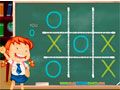 Παιχνίδι Tic Tac Toe στο σχολείο σε απευθείας σύνδεση