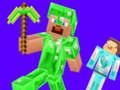 Παιχνίδι Creeper εναντίον Enderman σε απευθείας σύνδεση Παιχνίδι Creeper εναντίον Enderman σε απευθείας σύνδεση