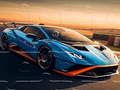 Παιχνίδι Πάζλ Lamborghini Huracan STO σε απευθείας σύνδεση
