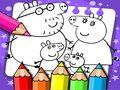 Παιχνίδι Βιβλίο ζωγραφικής Peppa Pig σε απευθείας σύνδεση Παιχνίδι Βιβλίο ζωγραφικής Peppa Pig σε απευθείας σύνδεση