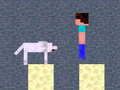 Παιχνίδι Minicraft: Η Περιπέτεια του Steve και του Λύκου σε απευθείας σύνδεση