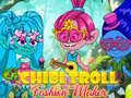 Παιχνίδι Δημιουργός Μόδας Chibi Troll σε απευθείας σύνδεση