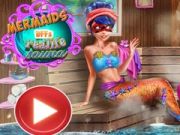 Παιχνίδι Γοργόνες BFFs Πραγματική Σάουνα σε απευθείας σύνδεση