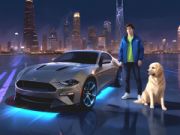 Παιχνίδι Οδηγός Mustang στην Πόλη σε απευθείας σύνδεση