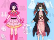 Παιχνίδι Anime Doll- DIY cosplay κορίτσι σε απευθείας σύνδεση