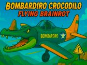 Παιχνίδι Bombardiro Crocodilo Flying Brainrot σε απευθείας σύνδεση