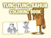 Παιχνίδι Tung Tung Sahur βιβλίο ζωγραφικής σε απευθείας σύνδεση