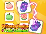 Παιχνίδι Princess Rescue Fruit Connect σε απευθείας σύνδεση