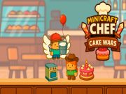 Παιχνίδι Minicraft Chef Cake Wars σε απευθείας σύνδεση
