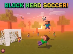 Παιχνίδι Block Head Soccer σε απευθείας σύνδεση