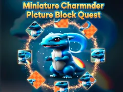 Παιχνίδι Μινιατούρα Charmander Picture Block Quest σε απευθείας σύνδεση