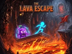 Παιχνίδι The Lava Escape σε απευθείας σύνδεση