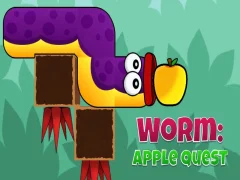 Παιχνίδι Worm: Apple Quest σε απευθείας σύνδεση