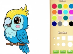 Παιχνίδι Βιβλίο ζωγραφικής Kawaii Animal σε απευθείας σύνδεση