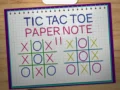 Παιχνίδι Τικ Τακ Τό Paper Note 2 σε απευθείας σύνδεση