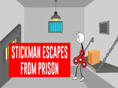 Παιχνίδι Ο Stickman διαφεύγει από τη φυλακή σε απευθείας σύνδεση