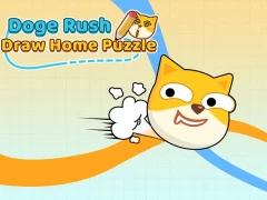 Παιχνίδι Doge Rush τραβήξτε παζλ στο σπίτι σε απευθείας σύνδεση