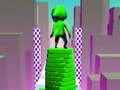Παιχνίδι Στοίβα Τούλος Χρωμάτων Run 3D-Τρέξιμο Πύργου με κύβο Surfer σε απευθείας σύνδεση