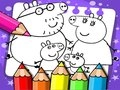 Παιχνίδι Βιβλίο ζωγραφικής Peppa Pig σε απευθείας σύνδεση