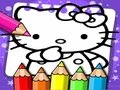 Παιχνίδι Βιβλίο ζωγραφικής Hello Kitty σε απευθείας σύνδεση
