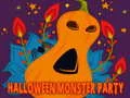 Παιχνίδι Παζλ Halloween Monster Party σε απευθείας σύνδεση Παιχνίδι Παζλ Halloween Monster Party σε απευθείας σύνδεση