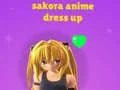 Παιχνίδι Σακόρα: Ντύσιμο Anime σε απευθείας σύνδεση