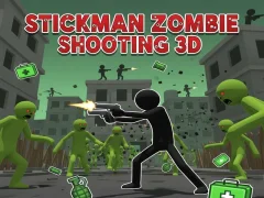 Παιχνίδι Stickman Zombie Shooting 3D σε απευθείας σύνδεση