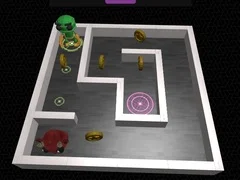 Παιχνίδι 3D Λαβύρινθος και Ρόμποτ σε απευθείας σύνδεση