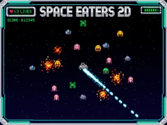 Παιχνίδι Space Eaters 2D σε απευθείας σύνδεση