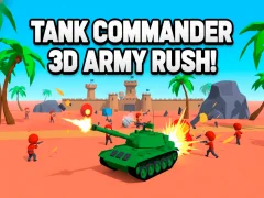 Παιχνίδι Tank Commander 3d Army Rush! σε απευθείας σύνδεση
