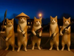 Παιχνίδι Cat with a Gun Clicker Evolution σε απευθείας σύνδεση