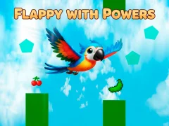Παιχνίδι Flappy with Powers σε απευθείας σύνδεση