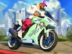 Παιχνίδι Racer μοτοσικλέτας: Mayhem Road σε απευθείας σύνδεση